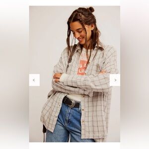 Free People Cardiff button up